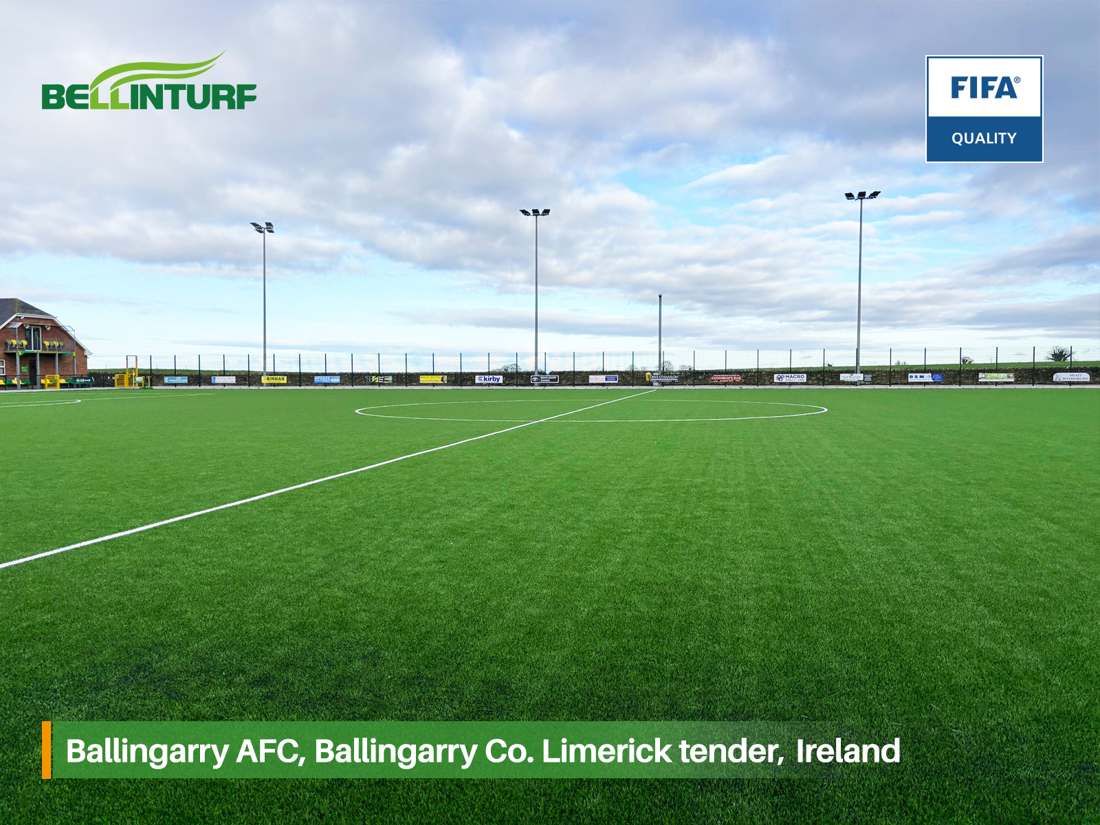 Douglas Hall AFC (Ireland) — Tái cấp FIFA Quality lần thứ 2!